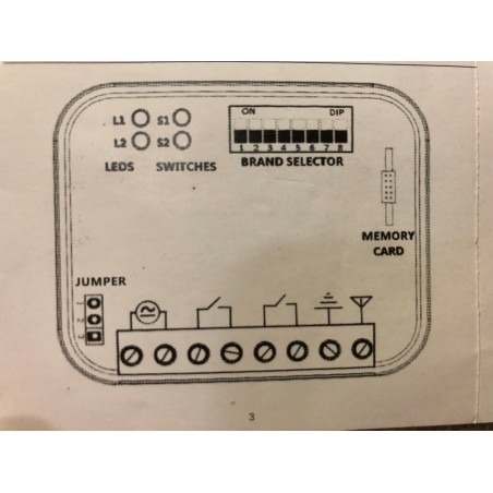 Kit récepteur et 3 emetteurs