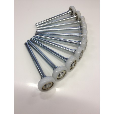 SACHET de 10 Roulettes 1" GROS AXE