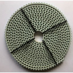 Courroie vert et blanc pour moteur Swing et Speed600_long_630cm