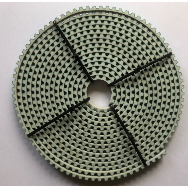 Courroie vert et blanc pour moteur Swing et Speed600_long_630cm