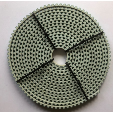 Courroie vert et blanc pour moteur Swing et Speed600_long_630cm