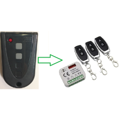 Télécommande 2 canaux pour moteur Gamma 60