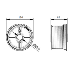 Paire de tambour de TORSION Wayne-Dalton