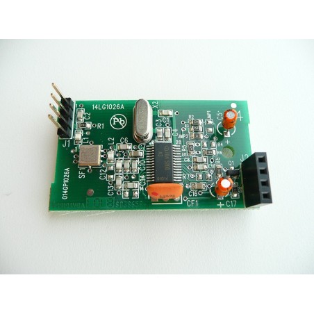 Module récepteur radio embrochable 433 MHZ Push and Pull