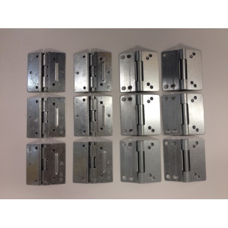 Kit charnières pour porte STD 1"