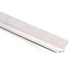 Joint de Cornière Verticale et Supérieur PVC Blanc 2057mm