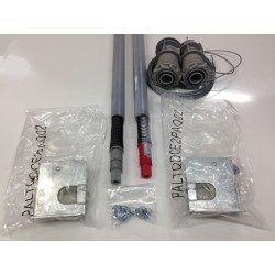 Kit Torque (319748-2R) avec tambours câbles Arrière  et palier CE pour DIFFUSION L.2500 x H.1956/2125