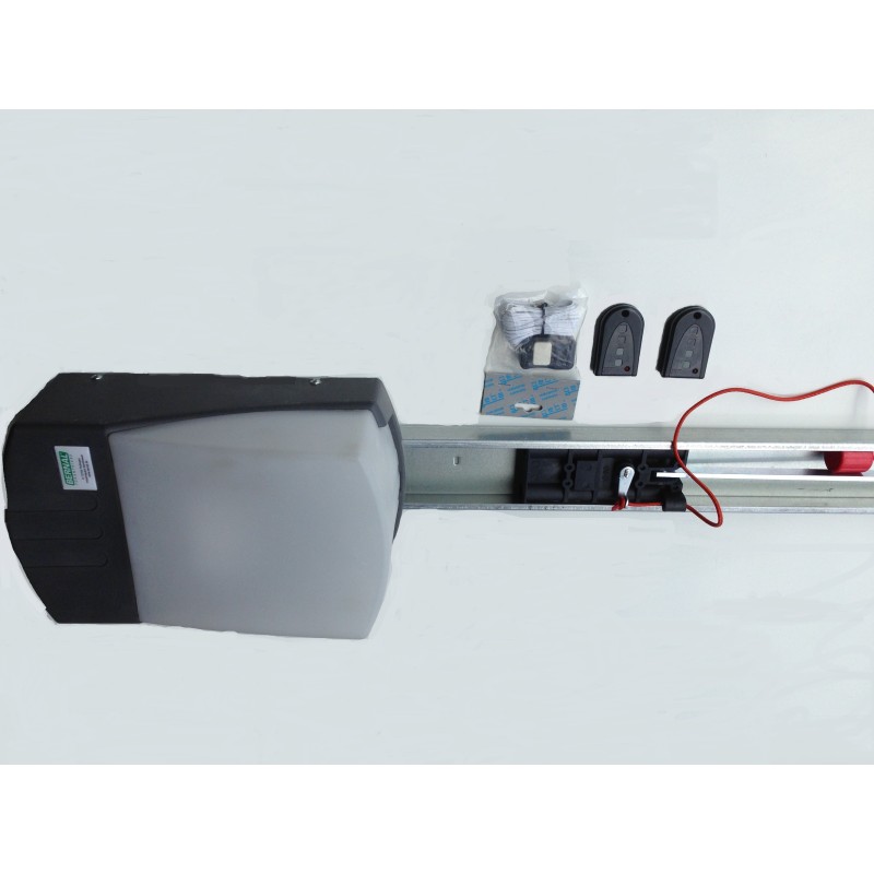 Kit motorisation Bernal  (2 télécommandes) avec rail pour porte H.2125mm